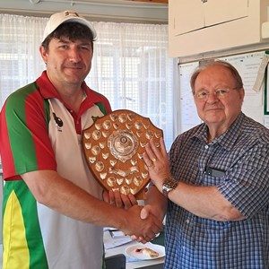 Greatorex Shield winner - Stu Abery