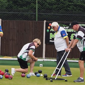 Aldiss Park Bowls Club Age UK Woodpeckers Semi
