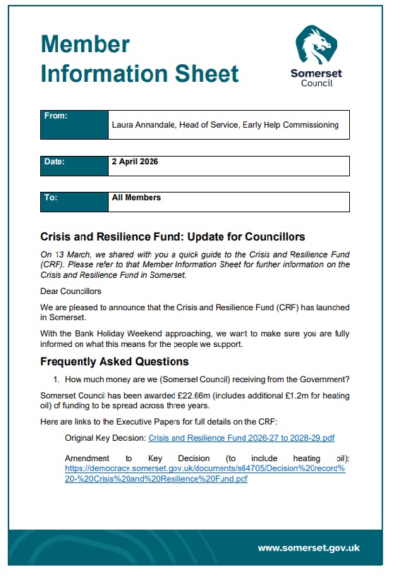 Buckland Dinham Crisis Fund