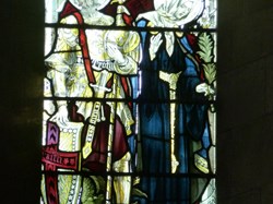 Clun Town Council with Chapel Lawn St George's Church