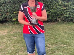 Ladies Ely&District singles winner 2025