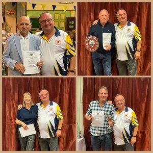 Colchester West End Bowls Club Presentation Evening 2025