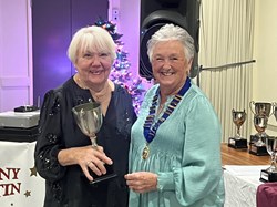 Ladies Pairs Winner