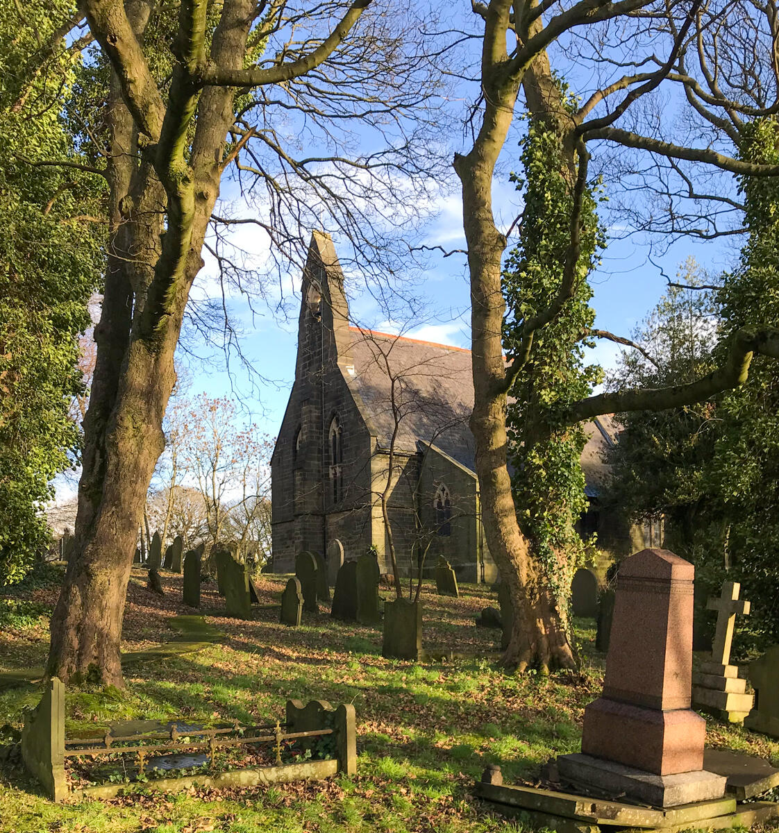 Thurgoland Church in Spring