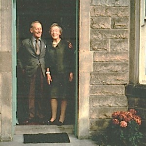 Percy Batchelor and Helen Laird (Ruby Batchelor’s sister)   The Laird House, Ardmore, Corbiehill Avenue, Edinburgh.