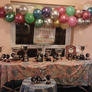 All set up for Presentation Evening