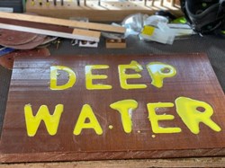 The RWB Shed Nature Reserve Sign