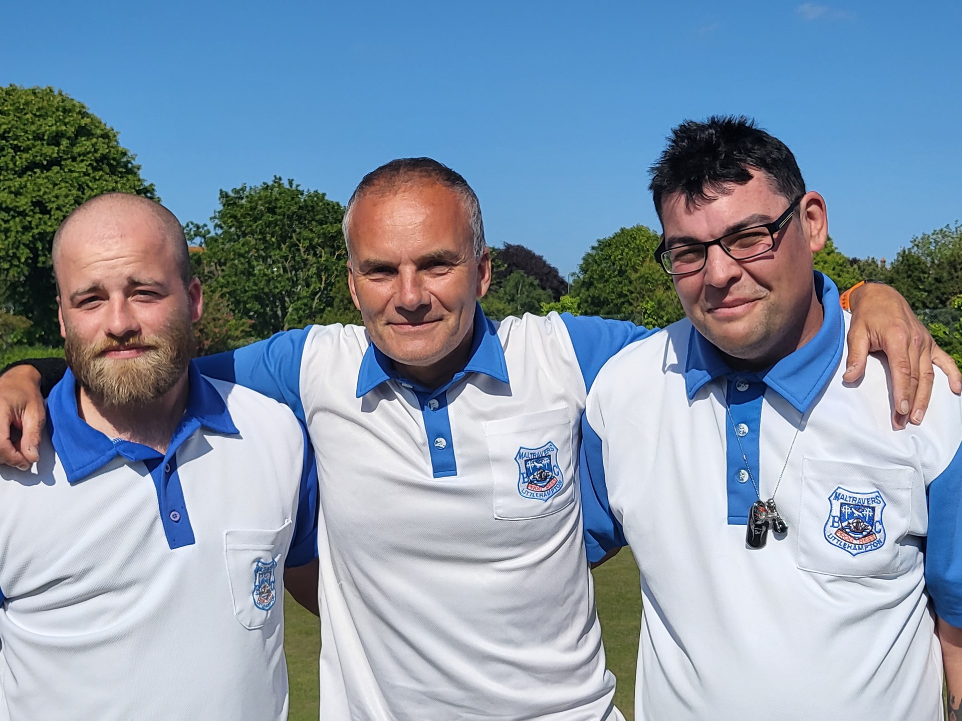 Jack Carline, Terry Carline and Matt Thain