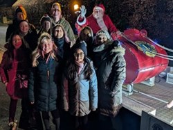 Boroughbridge Lions Club Santa Sleigh