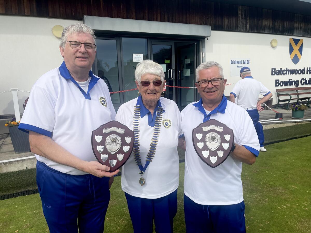 Open Australian Pairs winners, Chris Kelly and Paul Flowers