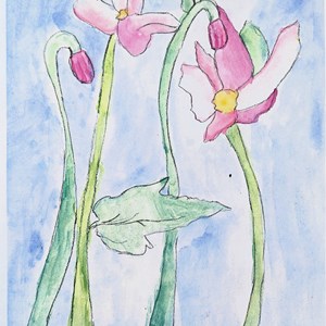 Painting by Rosie