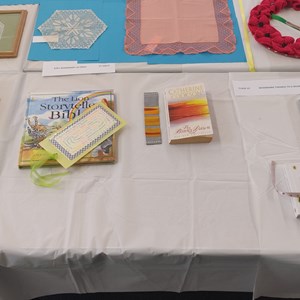 Bookmark themed to a book