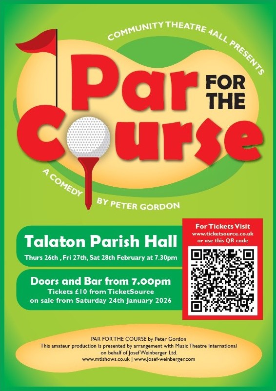 Talaton Parish Hall Par For The Course