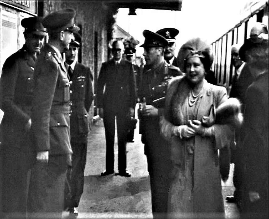 Friends of Brandon Station Royal Visit 1945