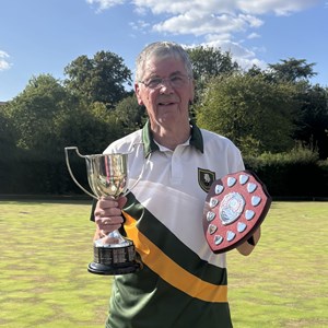 MANS CHAMPION &  OVER 60's SINGLES :  Bob Reynolds