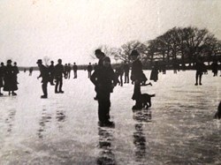 1907 Skating in the frozen lough