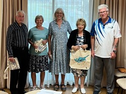 Henfield Bowling Club Presentation Time