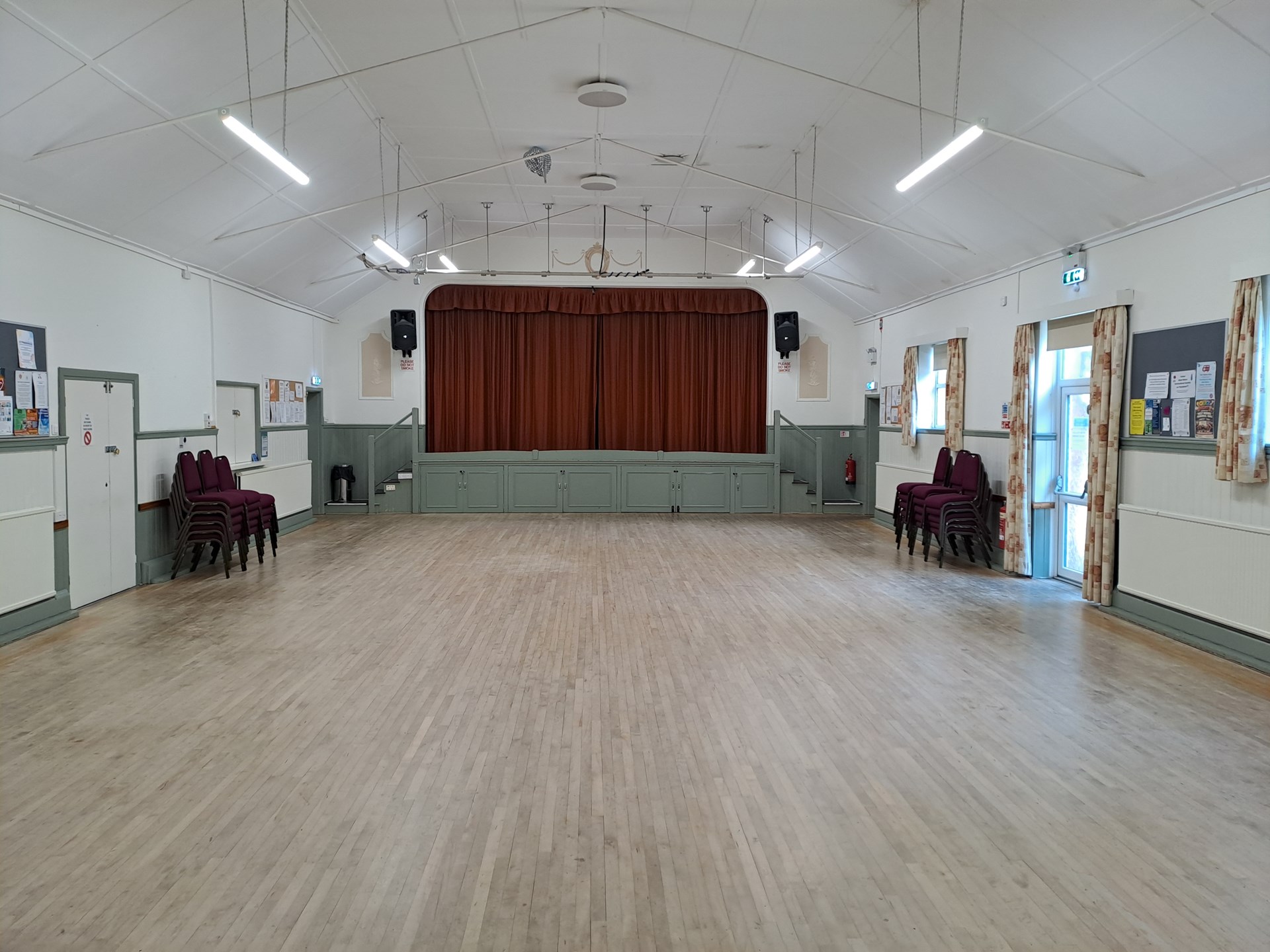 West Moors Memorial Hall The Main Hall
