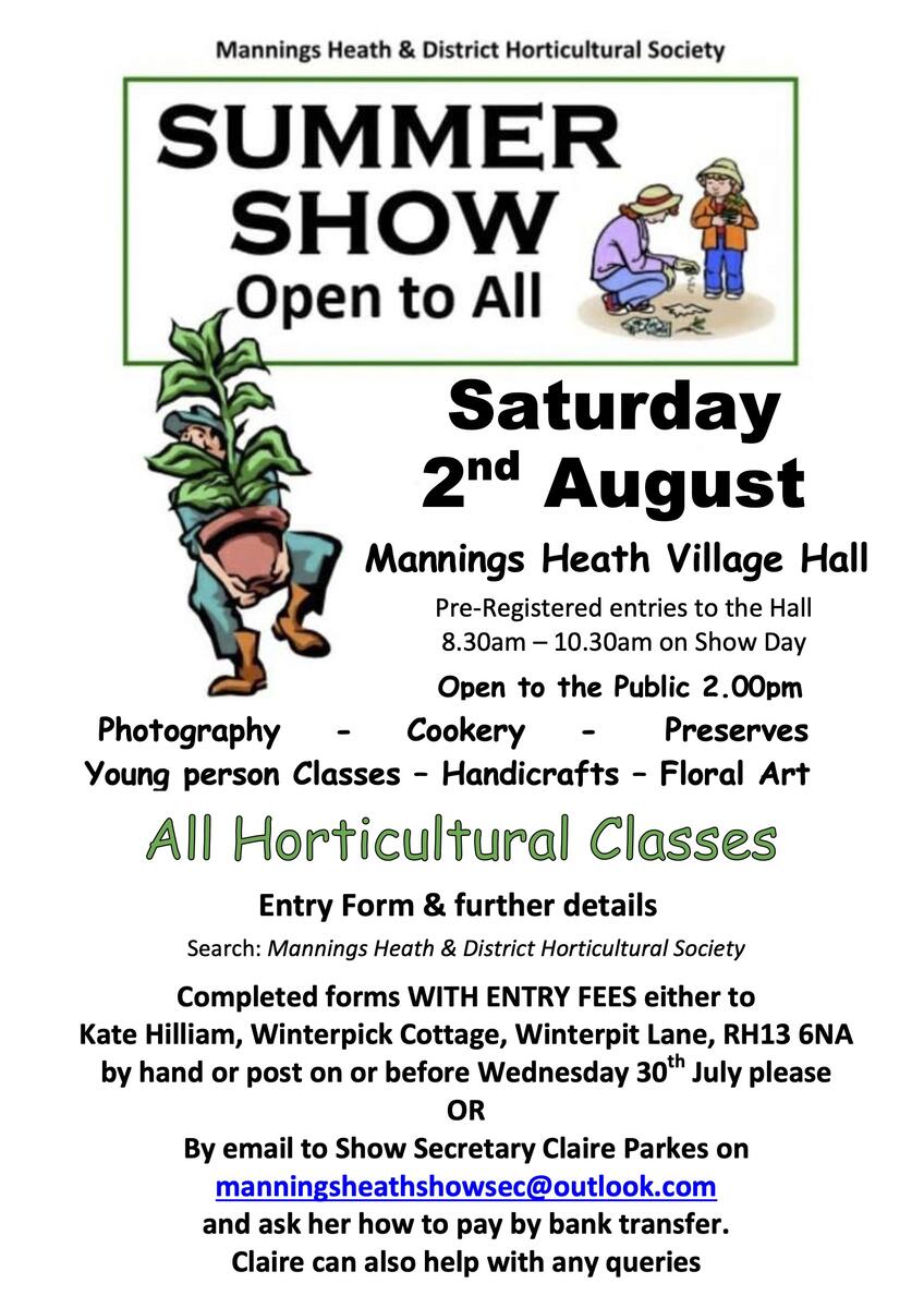 Summer Show 2025 Poster