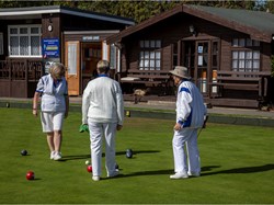 Runwell Hospital Bowls Club Eve Martin Final