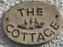 The Cottage plaque