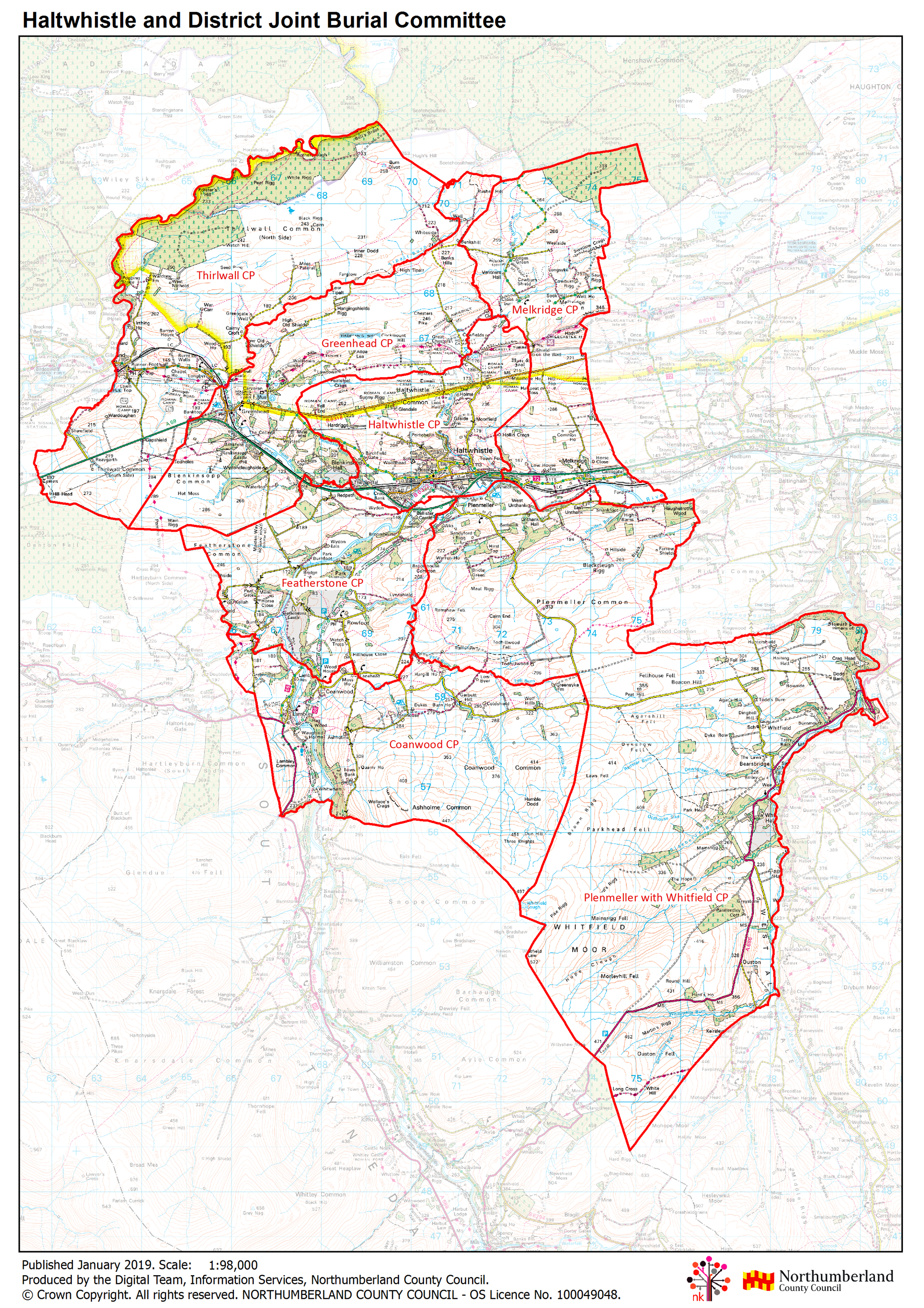 Haltwhistle Town Council Joint Burial Committe