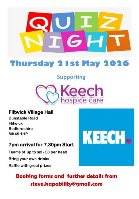 Flitwick Village Hall Upcoming Events