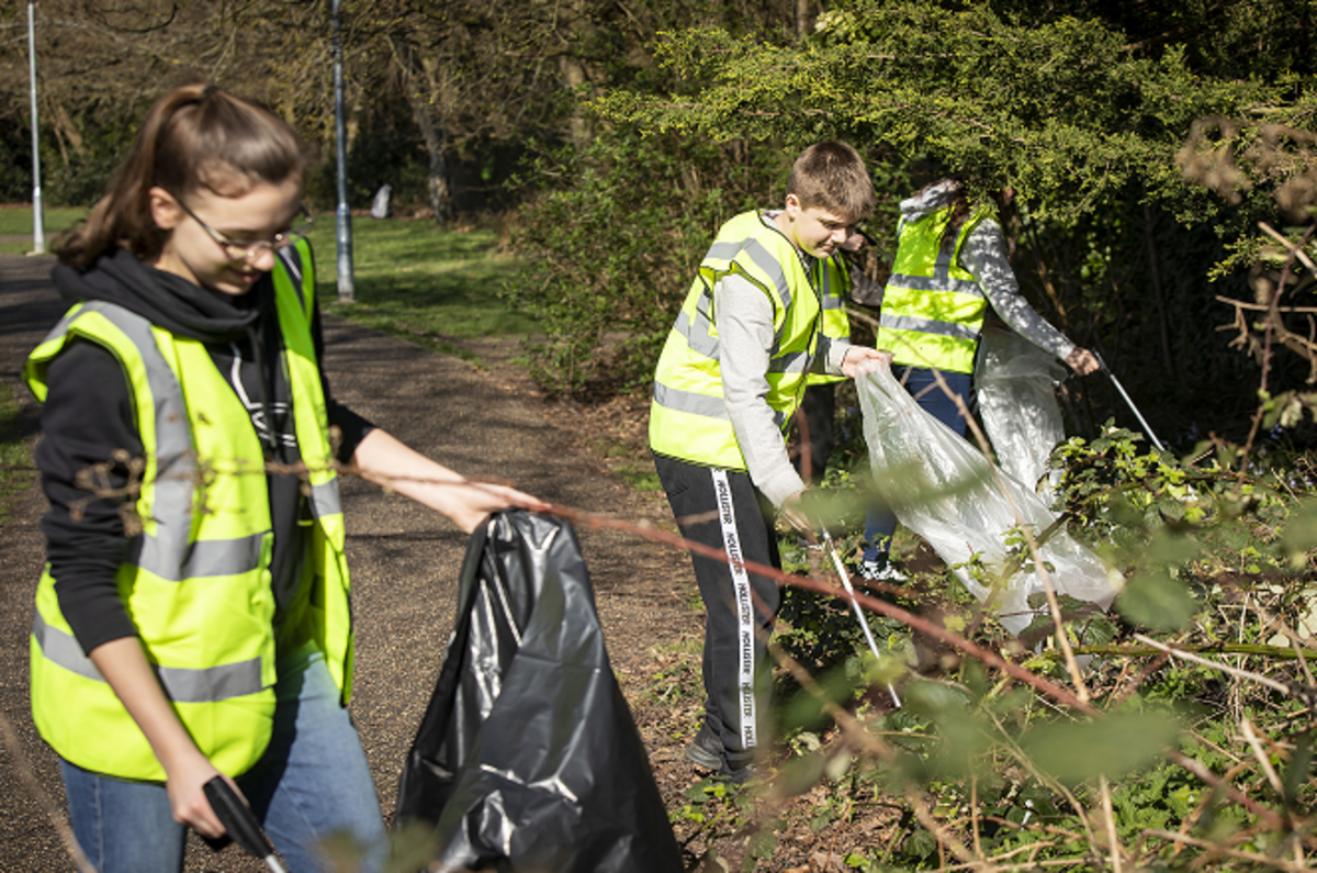 Bomere Heath & District Parish Council Great British Spring Clean Campaign