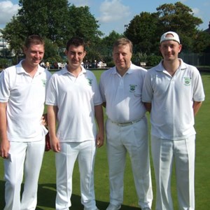 Jamie Haskins, Michael Kime, John Bowley & Phil Broughton Worthing 2009