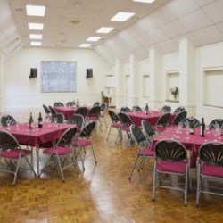 An inviting, comfortable and flexible hall suitable for a variety of events.