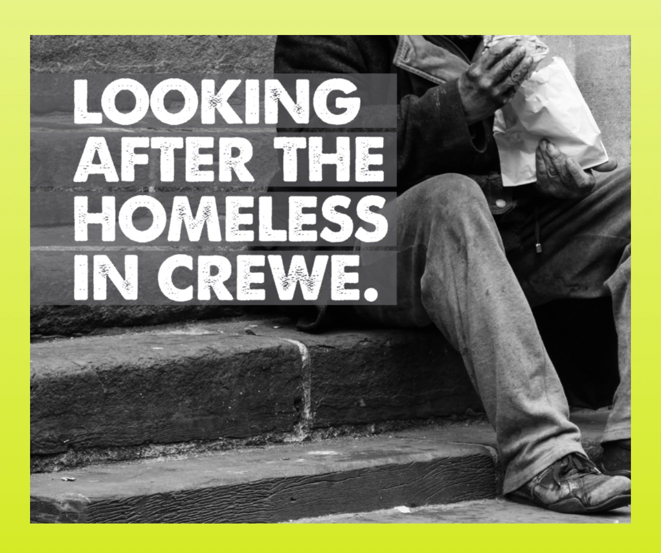 Crewe Lions Club Working with the homeless