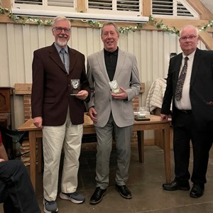 PAIRS RUNNERS-UP - Peter Jennings & Eric Haynes