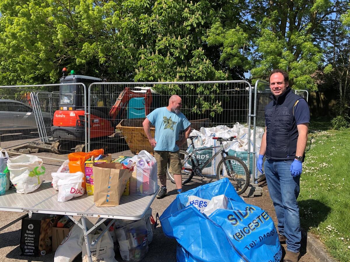 Donations to the COVID-19 Foodbank