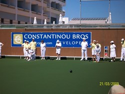 Mytchett Bowls Club Cyprus 2009