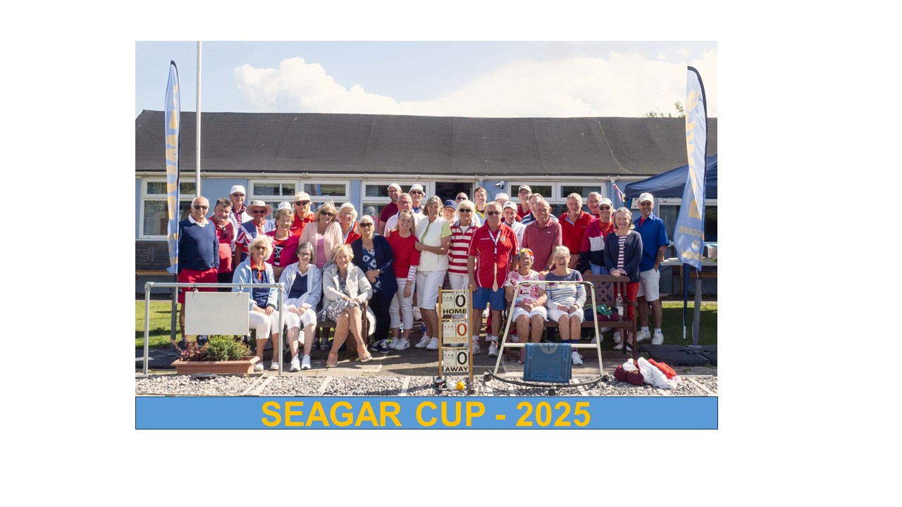 Marina Bowling Club Dawlish Seagar Cup 2025