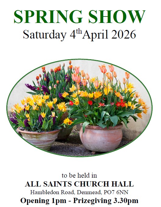 Denmead Horticultural Society Spring  Show 2026