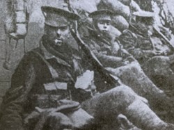 Men from Tom’s Battalion shortly after the Great retreat. Exhausted but resilient.