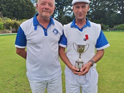 Mens 10 Points winner Nick Newman on the right and runner up Stan Truckell
