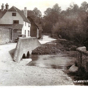 High Barn and bridge. Photo from Lippen Lane end. Latest Photo.