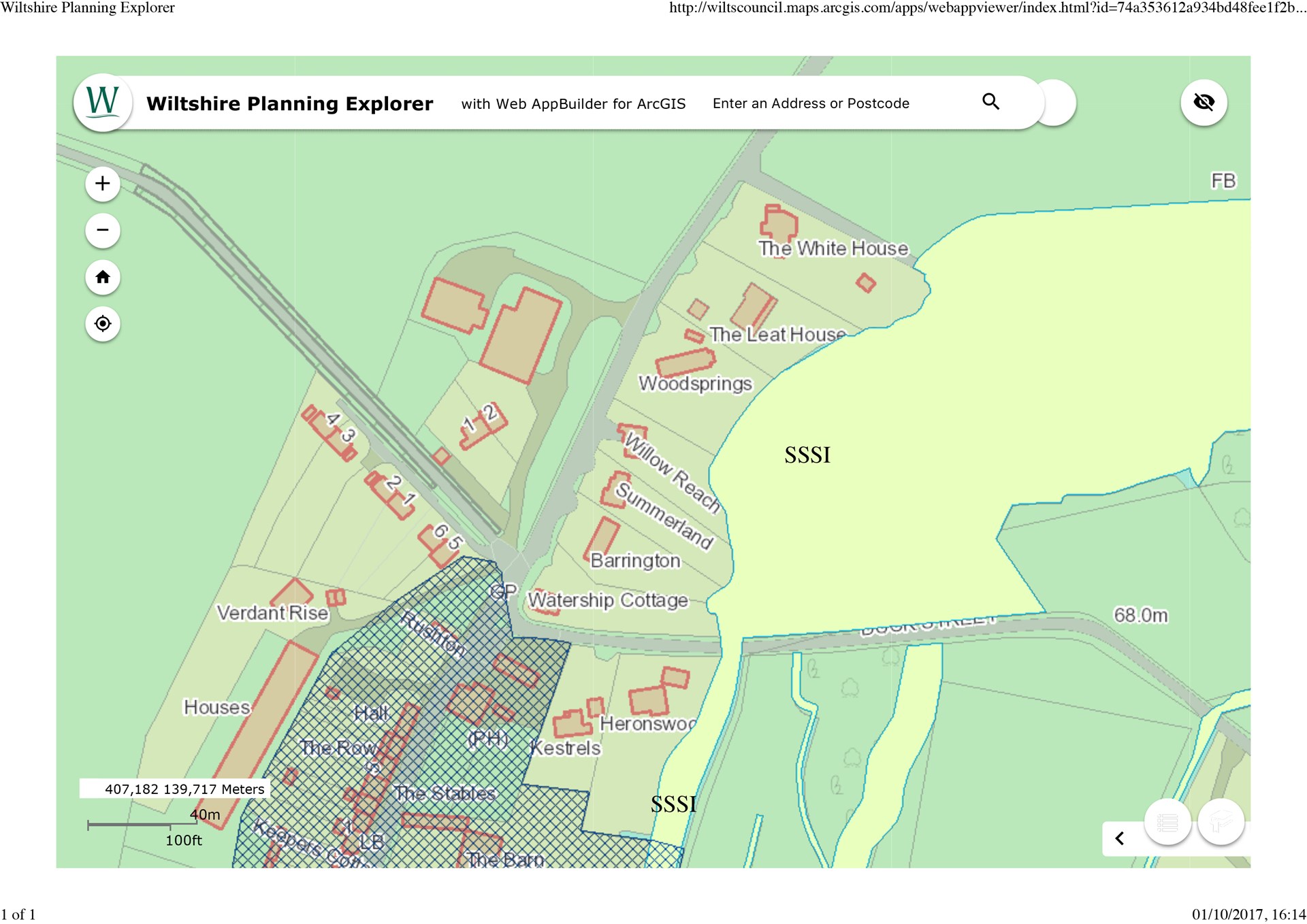 Berwick St James Parish Conservation Areas