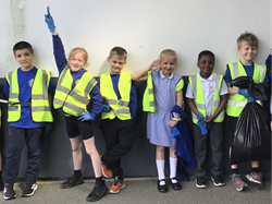 A Team of litter Pickers