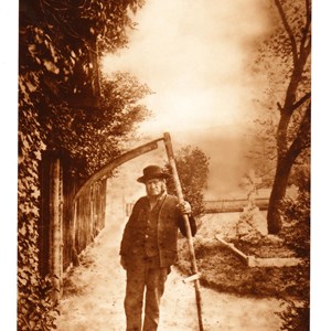 Edward Stretton, aged 83, sexton for 40 yrs. Mickleham May 1893