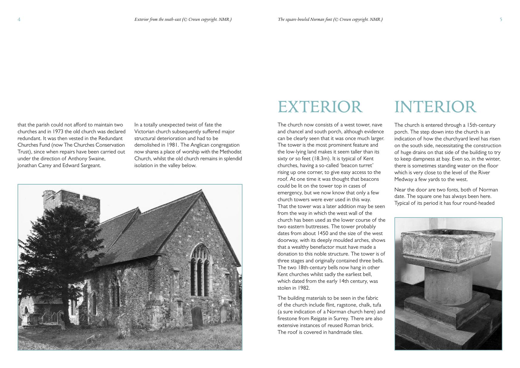 Friends of St Mary's Church, Burham History & Architecture