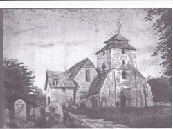 Clun Town Council with Chapel Lawn St George's Church