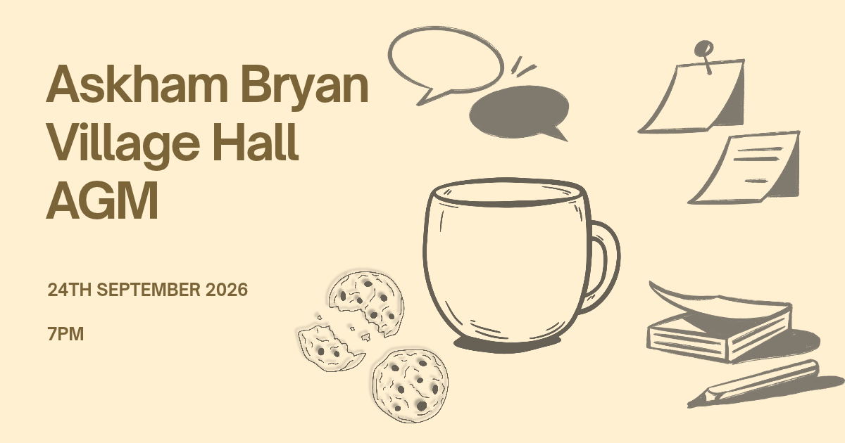 Askham Bryan Village Hall What's on