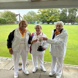 Ladies Pairs Winners