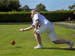Runwell Hospital Bowls Club Eve Martin Final
