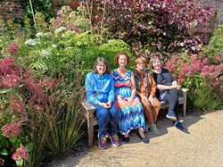 The choir gardening group at RHS Garden Bridgewater