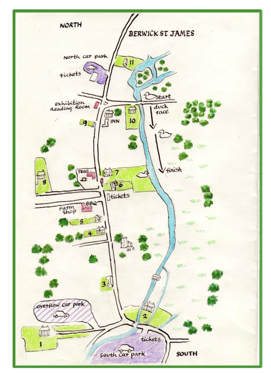 Berwick St James Parish Maps