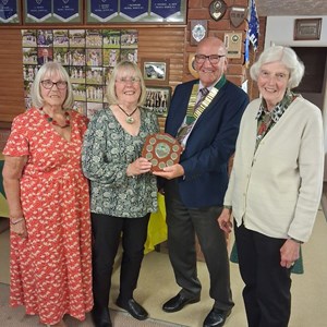 Frances Blythe Trophy - Margaret, Viv & Rosemary